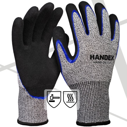 Luva de Segurança Hand Oil Cut Handex
